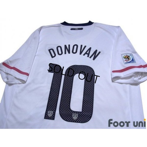 Photo4: USA 2010 Home Shirt #10 Donovan FIFA World Cup South Africa 2010 Patch/Badge w/tags