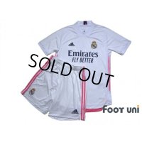 Real Madrid 2020-2021 Home Authentic Shirt and Shorts Set #10 Modric