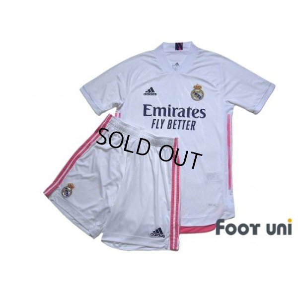 Photo1: Real Madrid 2020-2021 Home Authentic Shirt and Shorts Set #10 Modric