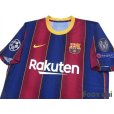 Photo3: FC Barcelona 2020-2021 Home Authentic Shirt #10 Messi Champions League Patch/Badge