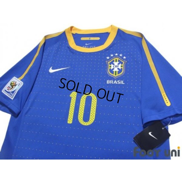 Photo3: Brazil 2010 Away Shirt #10 Kaka FIFA World Cup South Africa 2010 Patch/Badge w/tags