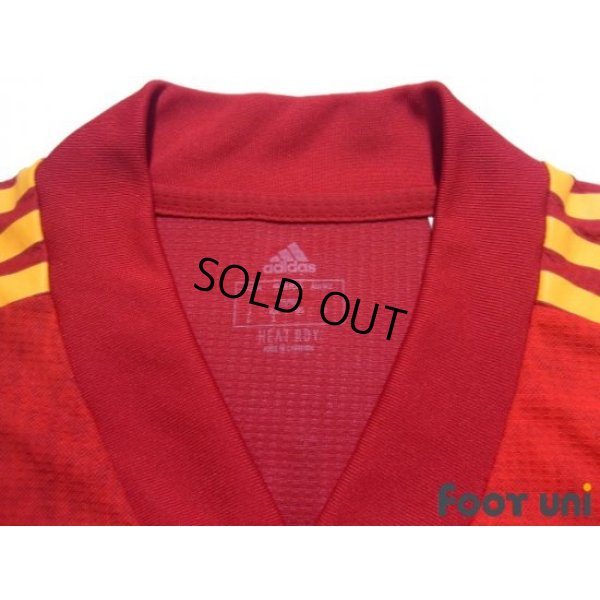 Photo5: Spain 2020 Home Authentic Shirt and Shorts Set #15 Sergio Ramos