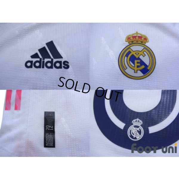 Photo6: Real Madrid 2020-2021 Home Authentic Shirt and Shorts Set #10 Modric