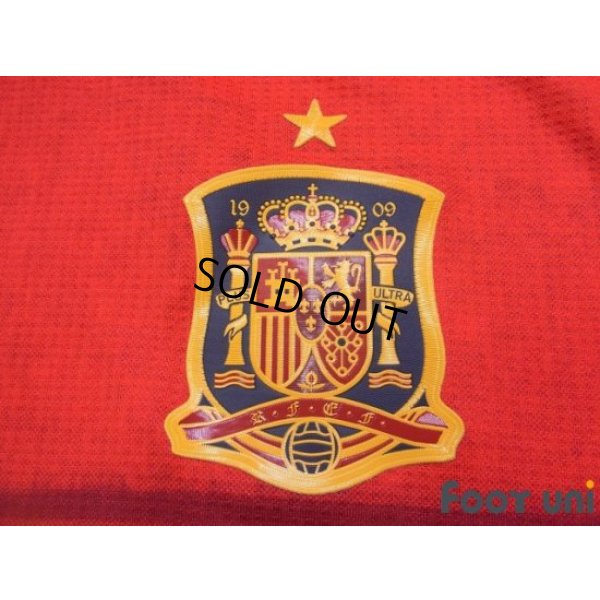 Photo6: Spain 2020 Home Authentic Shirt and Shorts Set #15 Sergio Ramos