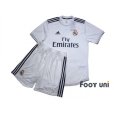 Photo1: Real Madrid 2018-2019 Home Authentic Shirt and Shorts Set w/tags (1)