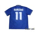 Photo2: Brazil 1995 Away Shirt #11 Romario (2)