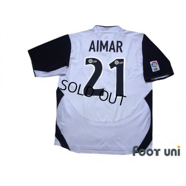 Photo2: Valencia 2003-2004 Home Shirt #21 Pablo Aimar LFP Patch/Badge