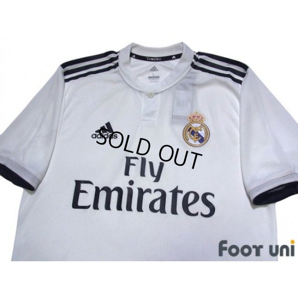 Photo3: Real Madrid 2018-2019 Home Authentic Shirt and Shorts Set w/tags