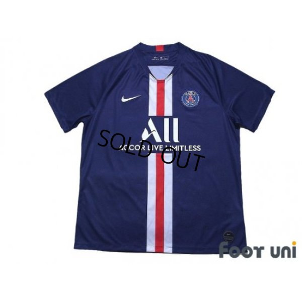 Photo1: Paris Saint Germain 2019-2020 Home Shirt #7 Mbappe