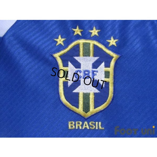 Photo6: Brazil 1995 Away Shirt #11 Romario