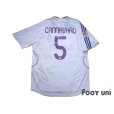 Photo2: Real Madrid 2007-2008 Home Shirt #5 Fabio Cannavaro LFP Patch/Badge w/tags (2)