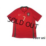 Portugal Euro 2008 Home Shirt #7 Cristiano Ronaldo