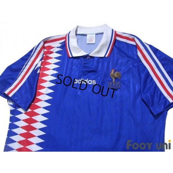 Photo3: France 1994 Home Shirt