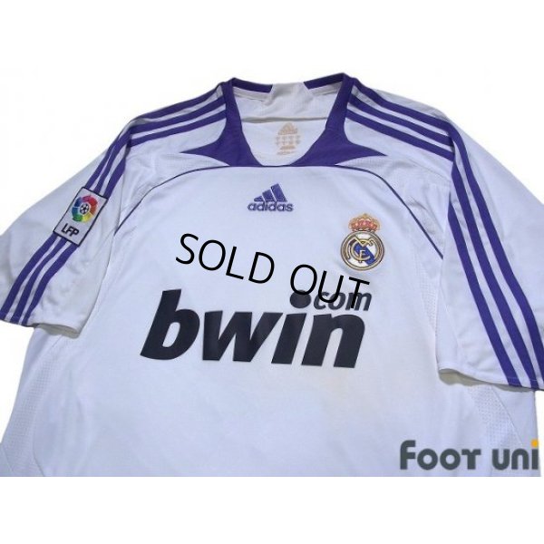 Photo3: Real Madrid 2007-2008 Home Shirt #5 Fabio Cannavaro LFP Patch/Badge w/tags