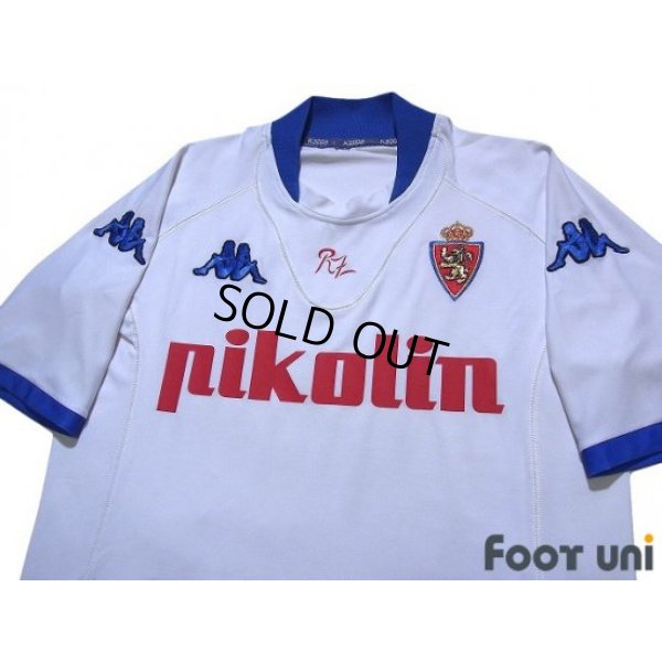 Photo3: Real Zaragoza 2001-2003 Home Shirt