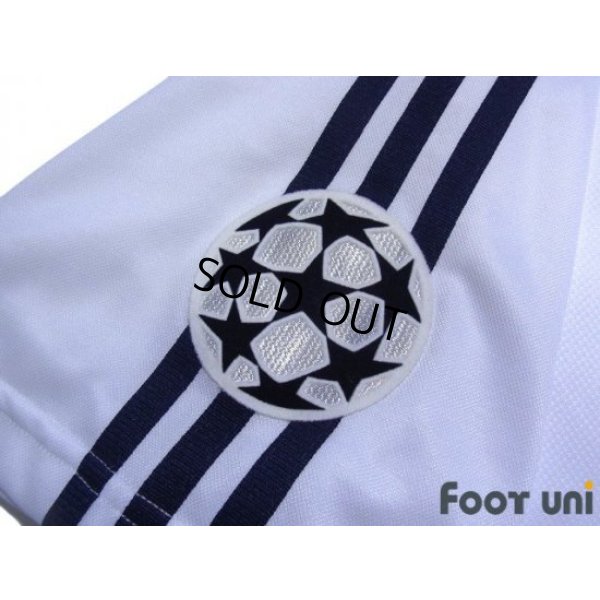 Photo7: Real Madrid 2002-2003 Home Shirt #10 Figo Centenario Patch/Badge