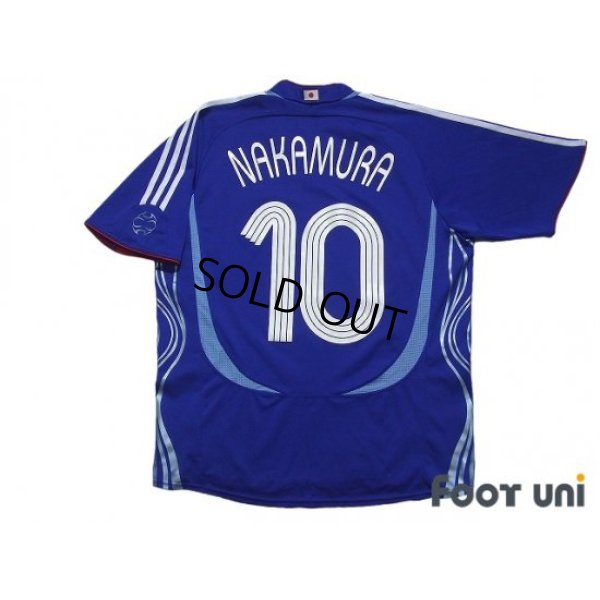 Photo2: Japan 2006 Home Shirt #10 Shunsuke Nakamura