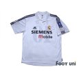 Photo1: Real Madrid 2002-2003 Home Shirt #10 Figo Centenario Patch/Badge (1)