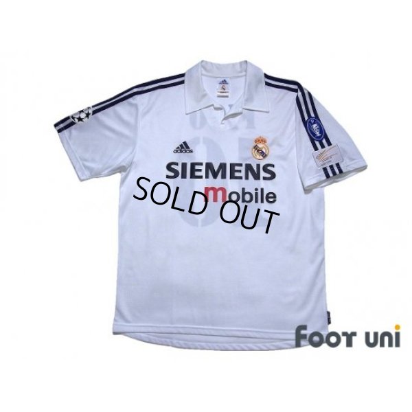 Figo #10 Real Madrid 2000-2003 Away Football Nameset for shirt 