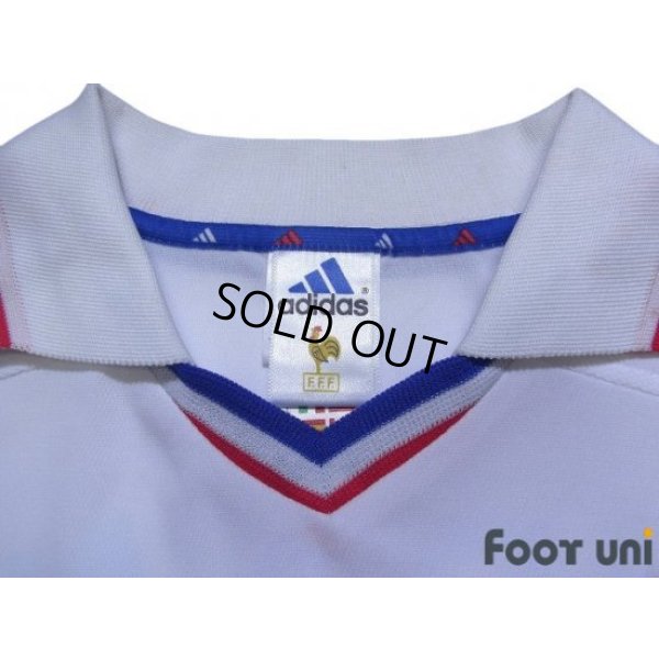 Photo5: France Euro 2000 Away Shirt #10 Zidane UEFA Euro Patch/Badge UEFA Fair Play Patch/Badge