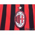 Photo5: AC Milan 2011-2012 Home Long Sleeve Shirt Champions League Patch/Badge