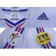 Photo7: France Euro 2000 Away Shirt #10 Zidane UEFA Euro Patch/Badge UEFA Fair Play Patch/Badge