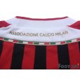 Photo7: AC Milan 2011-2012 Home Long Sleeve Shirt Champions League Patch/Badge