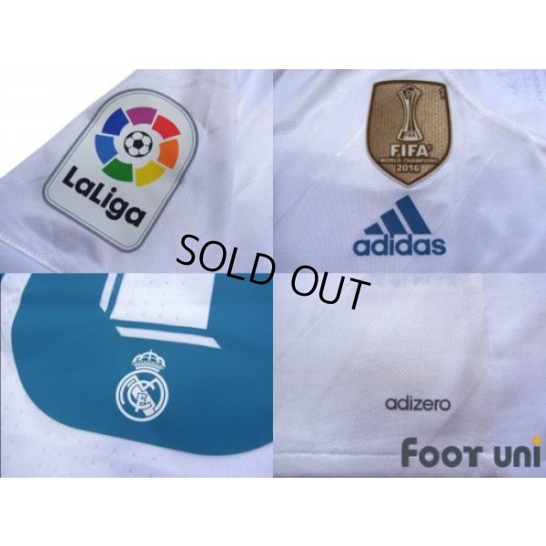 Photo7: Real Madrid 2017-2018 Home Authentic Shirt #10 Modric La Liga Patch/Badge w/tags