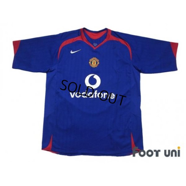 Photo1: Manchester United 2005-2006 Away Shirt