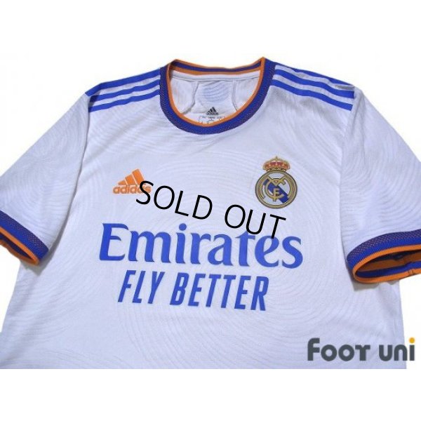 Photo3: Real Madrid 2021-2022 Home Authentic Shirt w/tags