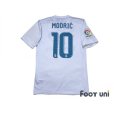 Photo2: Real Madrid 2017-2018 Home Authentic Shirt #10 Modric La Liga Patch/Badge w/tags (2)