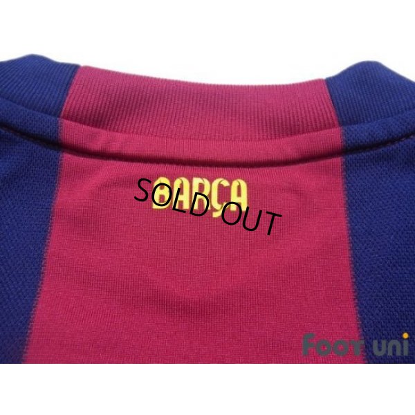 Photo7: FC Barcelona 2014-2015 Home Shirt LFP Patch/Badge