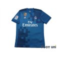 Photo1: Real Madrid 2017-2018 3rd Shirt #8 Kroos La Liga Patch/Badge (1)