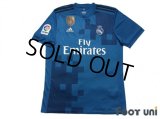 Real Madrid 2017-2018 3rd Shirt #8 Kroos La Liga Patch/Badge