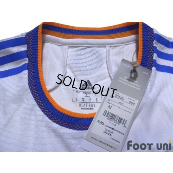 Photo4: Real Madrid 2021-2022 Home Authentic Shirt w/tags