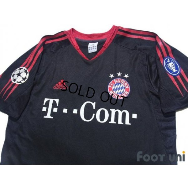 Photo3: Bayern Munich 2004-2005 Cup Shirt #26 Deisler Champions League Patch/Badge Big Year Patch/Badge