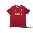 Photo1: Liverpool 2020-2021 Home Shirt #11 Mohamed Salah (1)