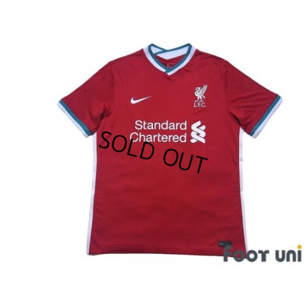 Photo1: Liverpool 2020-2021 Home Shirt #11 Mohamed Salah