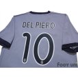 Photo4: Juventus 2009-2010 Away Shirt #10 Del Piero