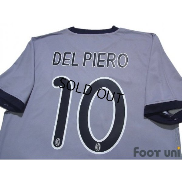 Photo4: Juventus 2009-2010 Away Shirt #10 Del Piero