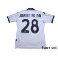 Photo2: Valencia 2009-2010 Home Shirt #28 Jordi Alba (2)