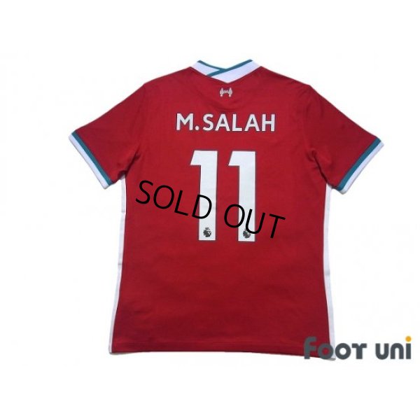 Photo2: Liverpool 2020-2021 Home Shirt #11 Mohamed Salah