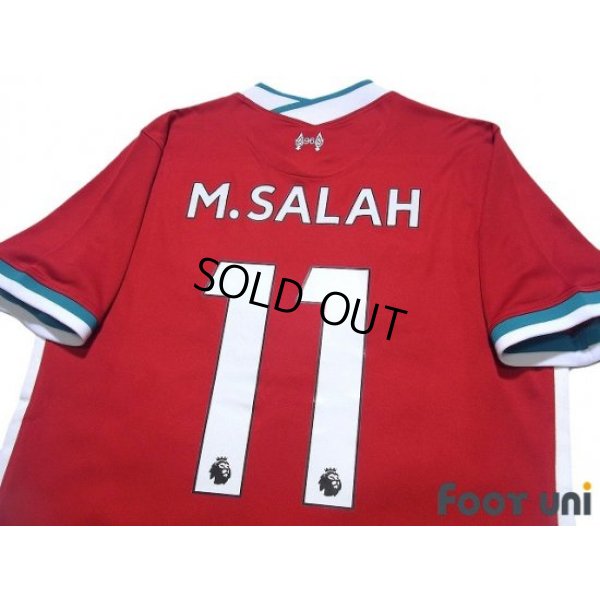 Photo4: Liverpool 2020-2021 Home Shirt #11 Mohamed Salah