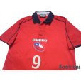 Photo3: Chile 2000-2003 Home Shirt #9 Zamorano