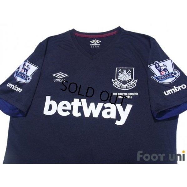 Photo3: West Ham Utd 2015-2016 3rd Shirt #27 Dimitri Payet BARCLAYS PREMIER LEAGUE Patch/Badge