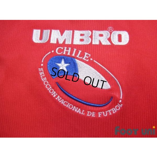 Photo6: Chile 2000-2003 Home Shirt #9 Zamorano