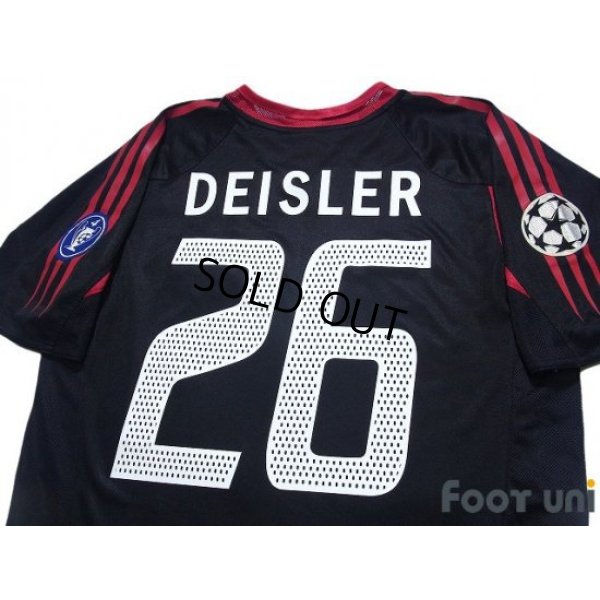 Photo4: Bayern Munich 2004-2005 Cup Shirt #26 Deisler Champions League Patch/Badge Big Year Patch/Badge