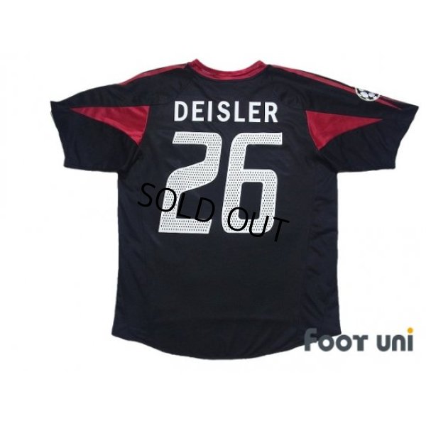 Photo2: Bayern Munich 2004-2005 Cup Shirt #26 Deisler Champions League Patch/Badge Big Year Patch/Badge