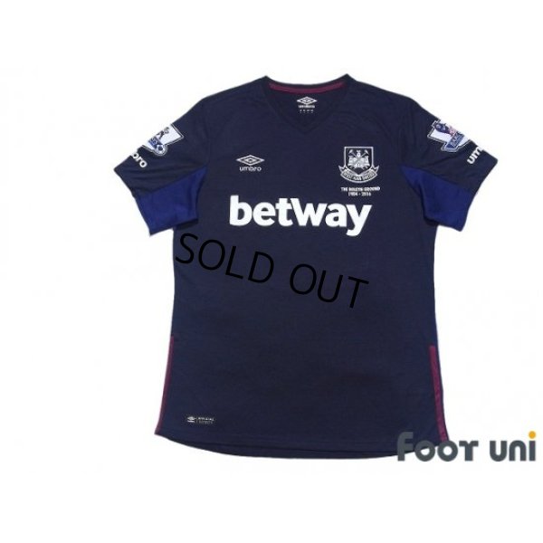 Photo1: West Ham Utd 2015-2016 3rd Shirt #27 Dimitri Payet BARCLAYS PREMIER LEAGUE Patch/Badge