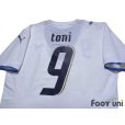 Photo4: Italy 2006 Away Shirt #9 Luca Toni